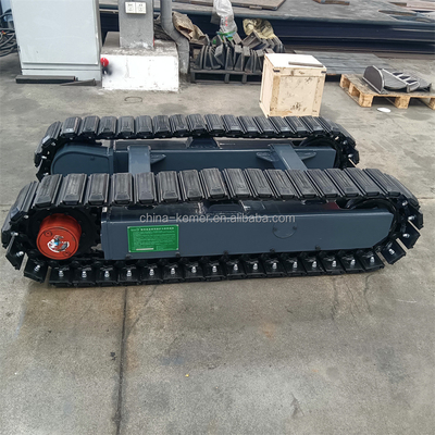 Trazado del chasis del tren de tren para la excavadora Caterpillar JCB Ect