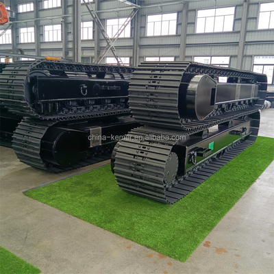 Trazado del chasis del tren de tren para la excavadora Caterpillar JCB Ect
