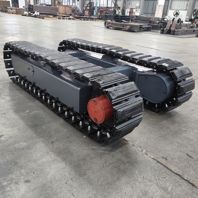 Bajocarril del chasis de acero para cargadores de 200 kg en planta de fabricación