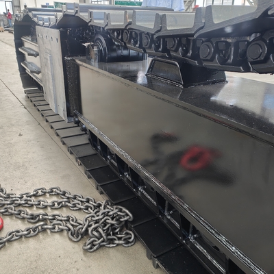 Chasis de excavadora de vía de acero de 100 toneladas modelo Caterpillar JCB Ect No de pieza KRT1500 Fabricado