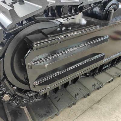 Chasis de excavadora de vía de acero de 100 toneladas modelo Caterpillar JCB Ect No de pieza KRT1500 Fabricado