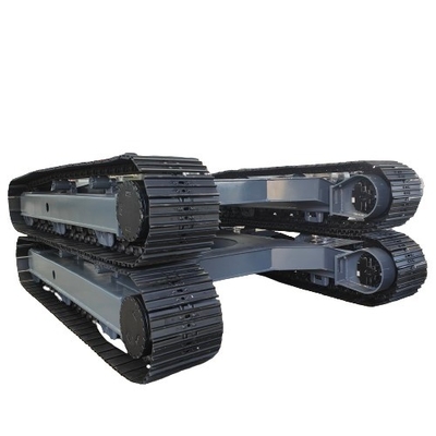 Bajocarril de las vías de acero para excavadoras y plataformas de robots de motores hidráulicos