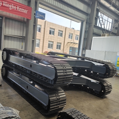 Bajocarril de las vías de acero para excavadoras y plataformas de robots de motores hidráulicos