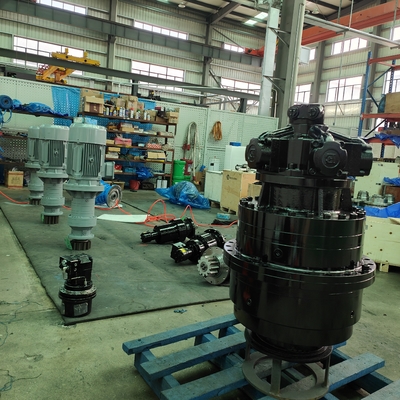Motor NAM de alto par hidráulico con reducción de caja de engranajes planetaria para equipos de minería de energía