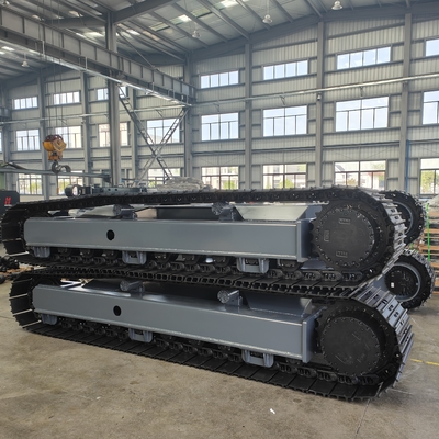 Bajocarril de las vías de acero para excavadoras y plataformas de robots de motores hidráulicos