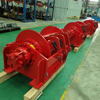 Máquina de elevación de cabrestantes hidráulicos de alta capacidad de 0,5 a 30 toneladas 1200W Potencia para la plataforma de perforación