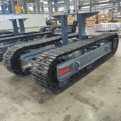 8 toneladas de todo terreno de caucho de acero cobra tanque de rastreo de tren de tren Robot de vehículo no tripulado