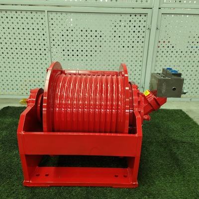 2t 4t 6t 8t 10t Enrollador hidráulico para dragas Excavadora de ponto, grúa y extractor de madera
