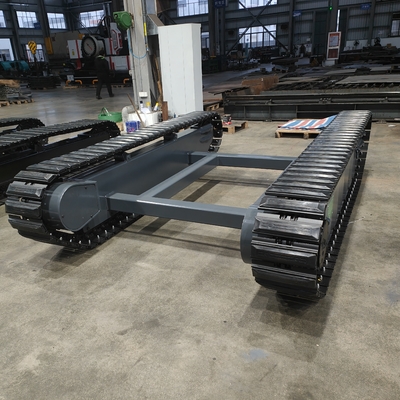 Chasis de pista de caucho de acero crawler de 5T para vehículos versátiles de pista en minería de energía