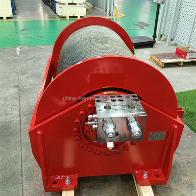 CRANES 1200W Enrollador hidráulico para buques pesados para aplicaciones marinas