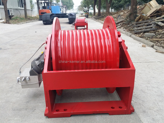 Torbellino de elevación hidráulico de 12 V para buques de guerra de 10 toneladas Capacidad Velocidad 0-40 m/min