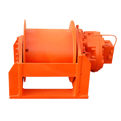 Torbellino de elevación hidráulico de 12 V para buques de guerra de 10 toneladas Capacidad Velocidad 0-40 m/min