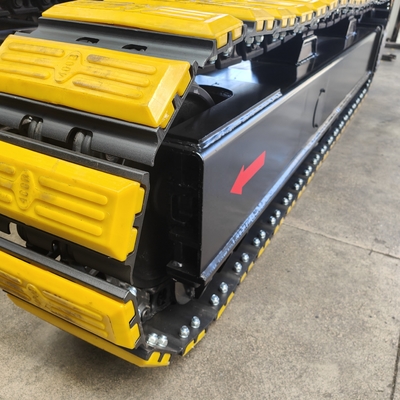 Chasis para excavadoras y equipos de transporte de acero de 35 toneladas