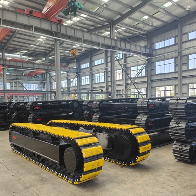 Chasis para excavadoras y equipos de transporte de acero de 35 toneladas