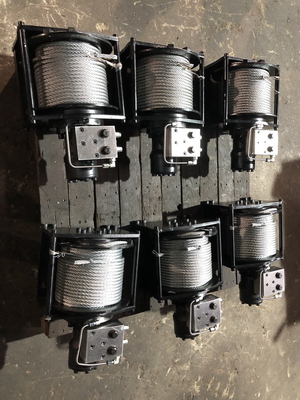 0-650KN Capacidad Torbellino de grúa de pista pequeña con motor hidráulico y funcionamiento con bajo ruido