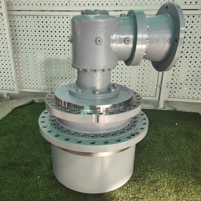 Reducción de velocidad del motor de viaje hidráulico de hierro fundido Rexroth GFT personalizado para plataforma de perforación