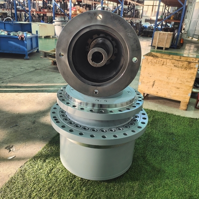 Reducción de velocidad del motor de viaje hidráulico de hierro fundido Rexroth GFT personalizado para plataforma de perforación