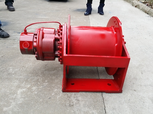 Cabrestante hidráulico con motor, guindillero personalizado para operaciones de pesca y elevación