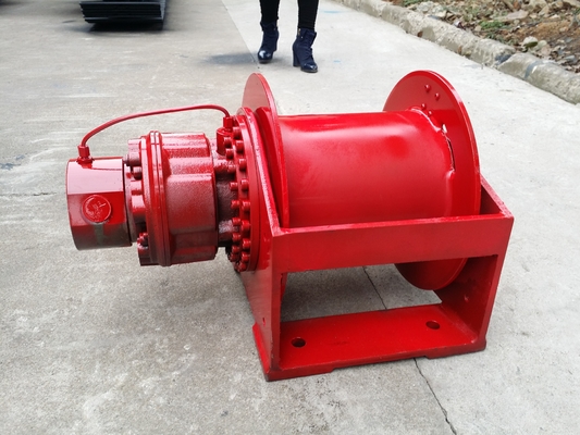 Cabrestante hidráulico con motor, guindillero personalizado para operaciones de pesca y elevación