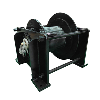 Cabrestante hidráulico para remolcadores, tractores, anclajes y excavadoras, motor