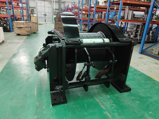 Cabrestante hidráulico para remolcadores, tractores, anclajes y excavadoras, motor