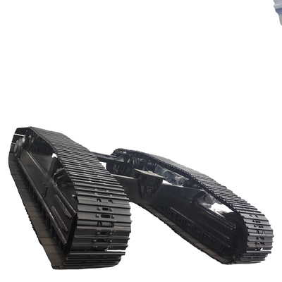 Bajocarril de trayectoria de acero 30T 50T 60T 80T personalizado para trituradora de plataforma de perforación