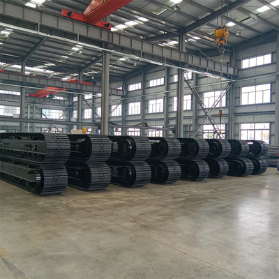 6 toneladas de acero Chasis del tren de tren para la excavadora KRT1500 en la plataforma de extracción minera
