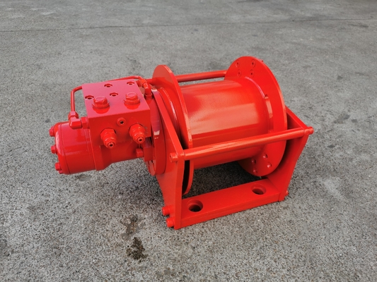 Plataforma de alta postura Torbellino hidráulico de 2,5 toneladas de 0,5 a 60 toneladas Diámetro del fondo del carrete 273 mm