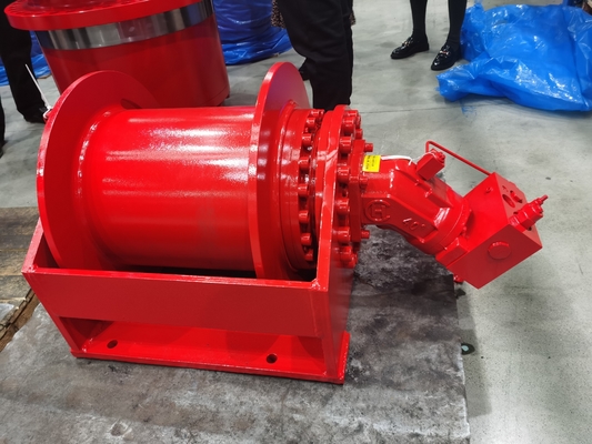 Capacidad 0-650KN Autovíncula de amarre de parabrisas hidráulica para buques de marina