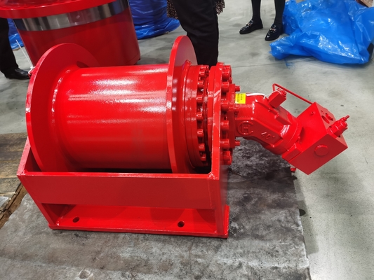Capacidad 0-650KN Autovíncula de amarre de parabrisas hidráulica para buques de marina