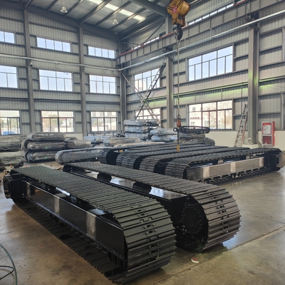 Talleres de reparación de maquinaria de acero Trazado de trenes para trenes trituradoras móviles