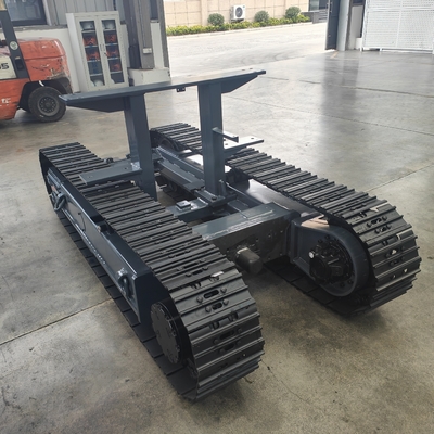 Parte del transportador de pequeñas carretillas de acero personalizado Bajocarril con motor hidráulico