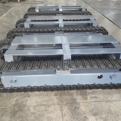 Chasis de pista de goma para excavadoras de minería
