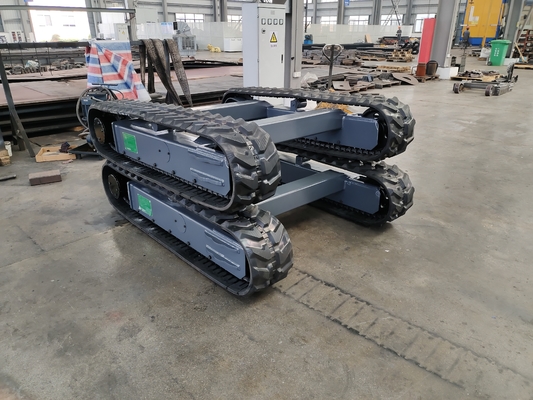 Motor de viaje Bajocarril de caucho de vía personalizado para plataforma de perforación