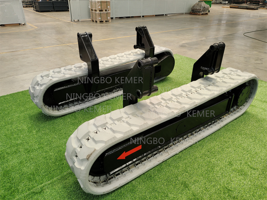 Chasis de vía de caucho de minería energética para carga Equipo de transporte profesional
