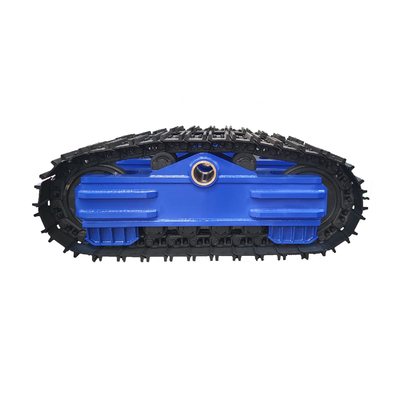 Chasis de vía de tracción equipado con motor de viaje para una capacidad de carga de 80 toneladas personalizable