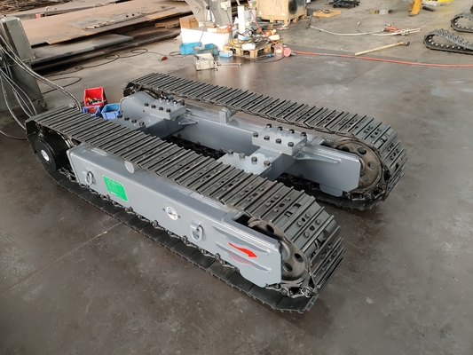 Motor de viaje de acero de rastreo de rastreo de tren de tren para la plataforma de perforación 5T Diseño personalizado