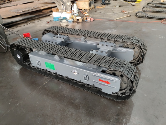 Motor de viaje de acero de rastreo de rastreo de tren de tren para la plataforma de perforación 5T Diseño personalizado