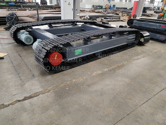 Bajocarril eléctrico de los trenes de acero para excavadoras y equipos de perforación