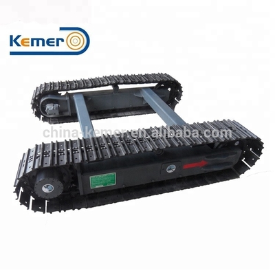 Motor de viaje de acero de rastreo personalizado Bajocarril/Casi de pista/Sistema de pista 0-3 km/h