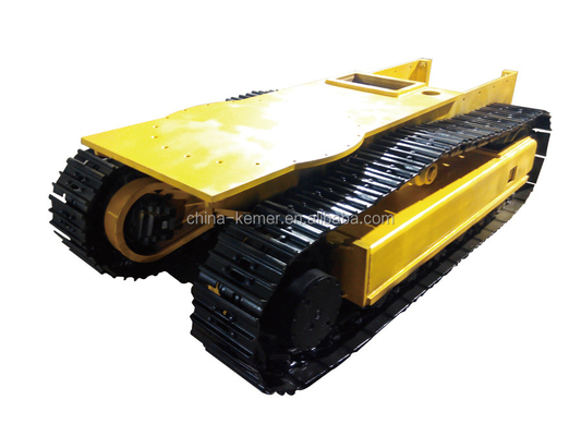 Negro ZDY Cuerpo estrecho de la plataforma de perforación Bajocarro para perforación Velocidad de viaje 0-5.3 km/h