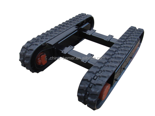 Esta plataforma de perforación pequeña con transmisión hidráulica y tren de motor de viaje