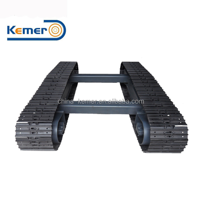 Chasis de rodillos de acero inoxidable, plataformas de perforación para materiales de construcción