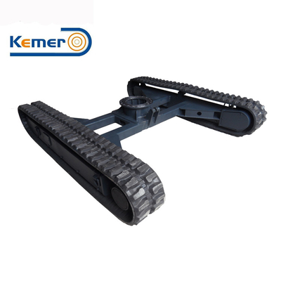 Bajocarril de caucho personalizable para miniexcavadoras KEMER Negro o según las necesidades
