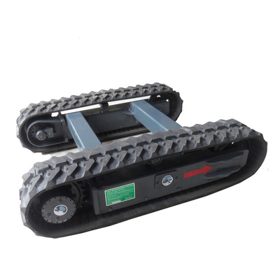 Máquina de chasis de caucho hidráulico para aplicaciones de construcción